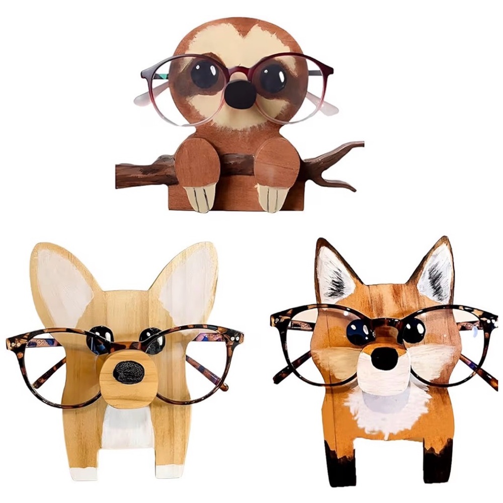 Wood Eyeglass Holders 7 to Choose From